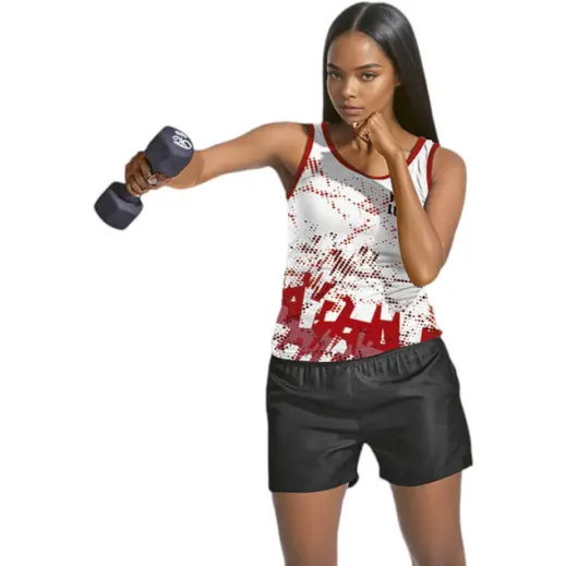 Ladies Crew Neck Vest Main
